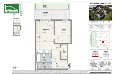 2-Zimmer-Wohnung mieten in Sankt Pölten – 56,34 m², € 915 – Bild 21 von 21
