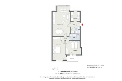 3-Zimmer-Wohnung kaufen in Wien – 87,39 m², € 409.000 – Bild 12 von 12