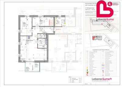 3-Zimmer-Wohnung mieten in Linz Land – 75 m², € 953 – Bild 3 von 3