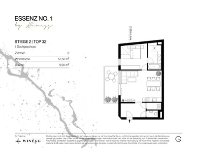 2-Zimmer-Wohnung kaufen in Wien – 57,52 m², € 699.000 – Bild 21 von 22