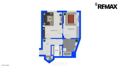 2-Zimmer-Wohnung mieten in Wien – 52,83 m², € 1.222 – Bild 10 von 11