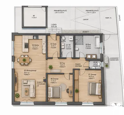 3-Zimmer-Haus kaufen in Melk – 119,24 m², € 540.000 – Bild 17 von 19