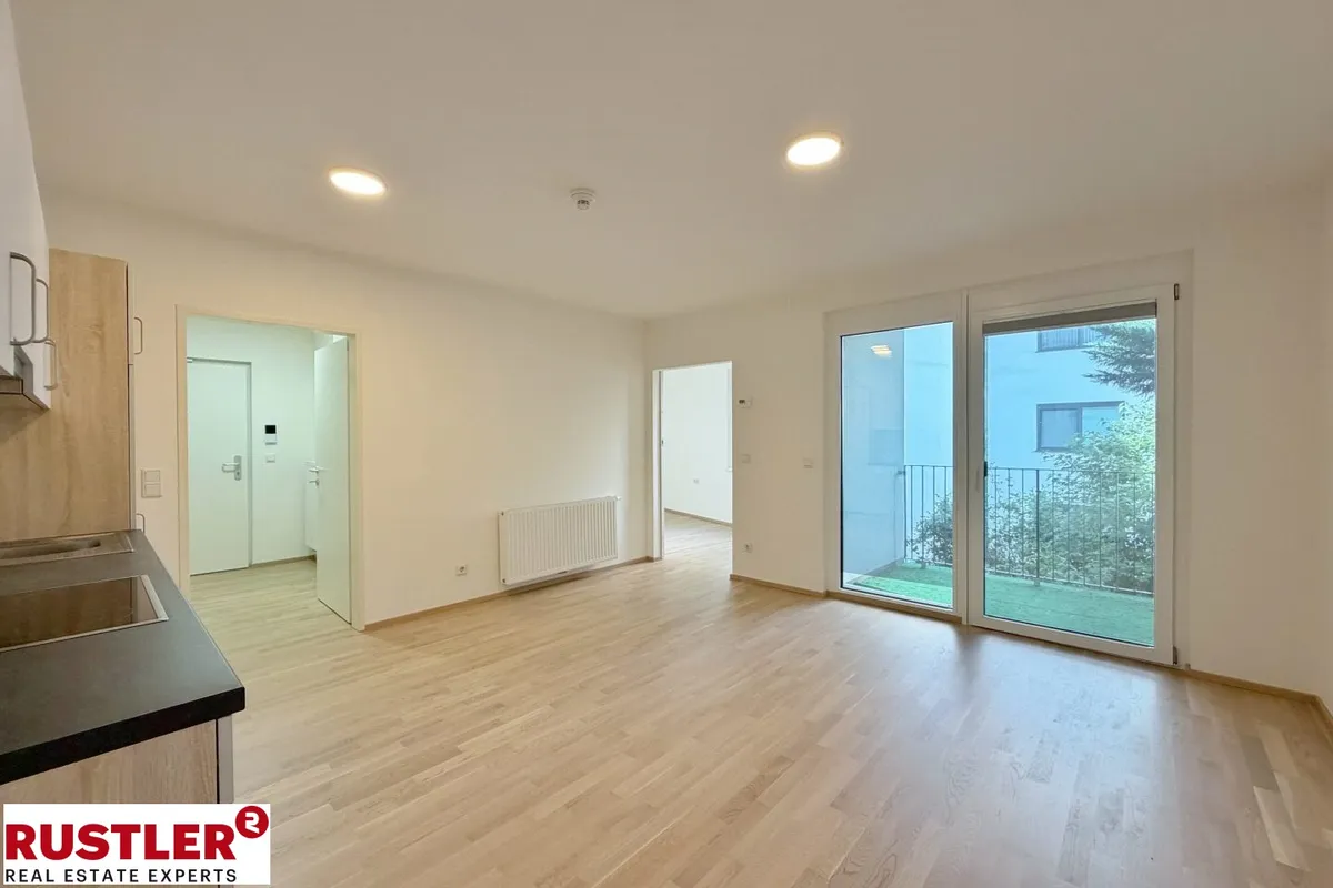 Betreutes Wohnen: 2 Zimmerwohnung mit Loggia in der Fußgängerzone und am Mühlbach gelegen - Ansicht 2