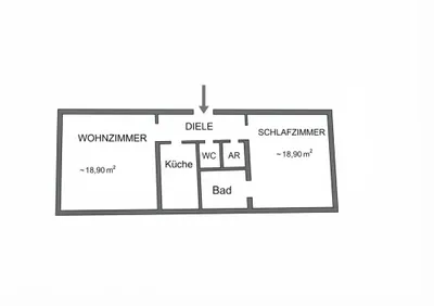 2-Zimmer-Wohnung kaufen in Linz Land – 55,85 m², € 178.000 – Bild 12 von 12