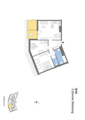 3-Zimmer-Wohnung kaufen in Graz – 74 m², € 275.000 – Bild 7 von 7