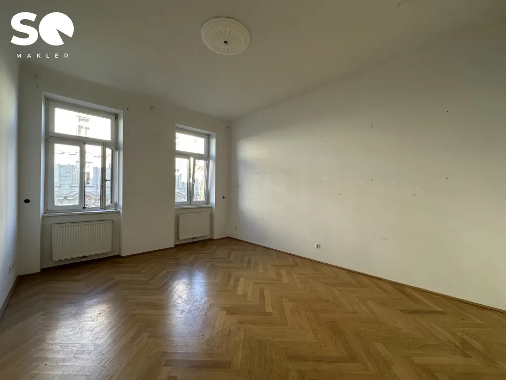 #SQ - KOMPAKTE STADT-ALTBAUWOHNUNG MIT PARKBLICK UND HERVORRAGENDER INFRASTRUKTUR - Ansicht 2
