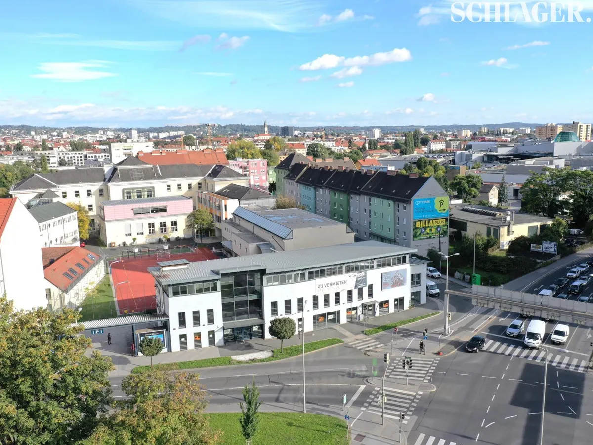 Modernes Handelsobjekt mit Parkplätzen in Frequenzlage - Ansicht 2