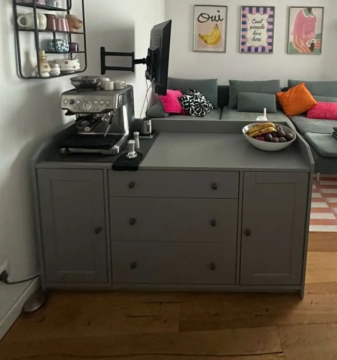 IKEA Hauga Sideboard grau, € 115,- (1190 Wien)
