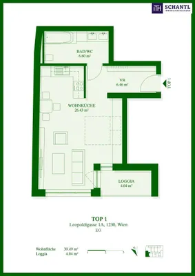 1-Zimmer-Gewerbeimmobilie kaufen in Wien – 39,49 m², € 210.092 – Bild 22 von 22