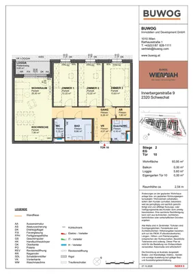 4-Zimmer-Wohnung kaufen in Bruck an der Leitha – 93,95 m², € 554.000 – Bild 3 von 11