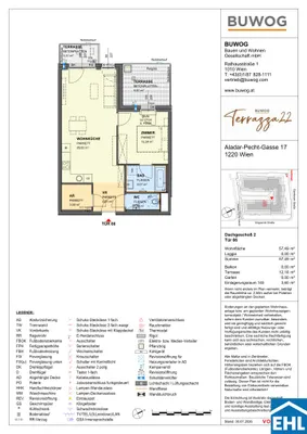 2-Zimmer-Wohnung kaufen in Wien – 56,64 m², € 418.000 – Bild 9 von 9