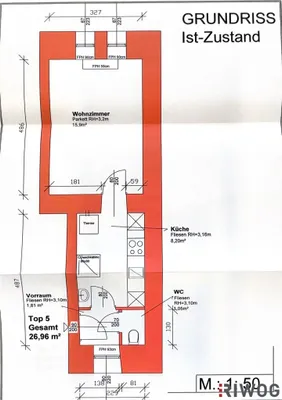 1-Zimmer-Wohnung kaufen in Wien – 26,96 m², € 129.000 – Bild 13 von 14