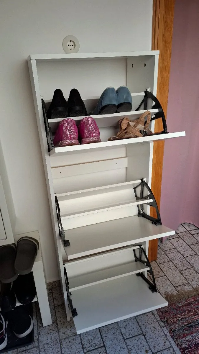 IKEA BISSA Schuhschrank weiß - 3 Fächer - sehr guter Zustand, € 35,- (5020 Salzburg)