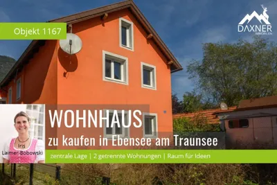 Haus kaufen in Gmunden – 129 m², € 189.000 – Bild 1 von 18