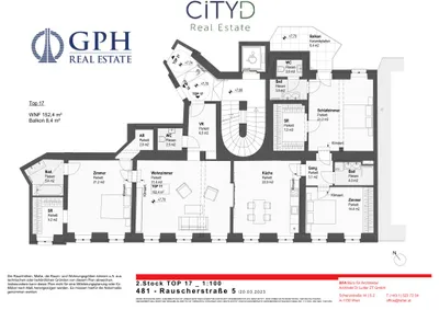 4-Zimmer-Wohnung kaufen in Wien – 152,3 m², € 1.173.790 – Bild 5 von 5