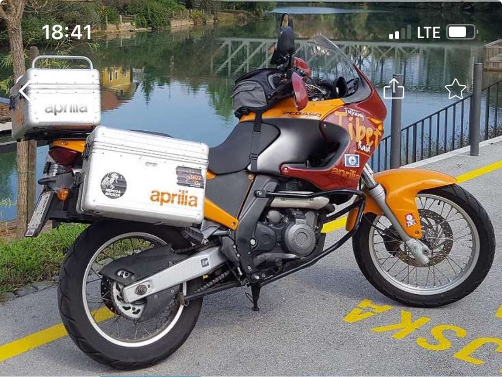 Aprilia Pegaso Sondermodell Tuscany-Tibet Tourer
