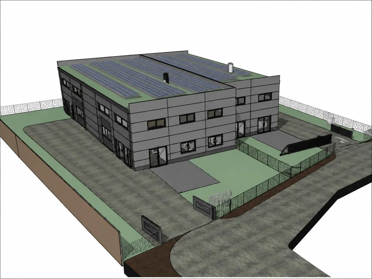Neubau Hallenobjekt im Süden von Graz – pohled 2