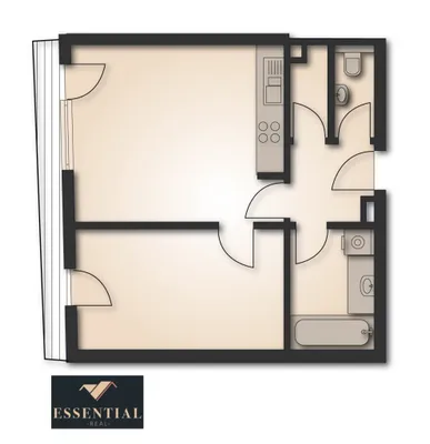 2-Zimmer-Wohnung mieten in Wien – 44,8 m², € 1.234 – Bild 9 von 10