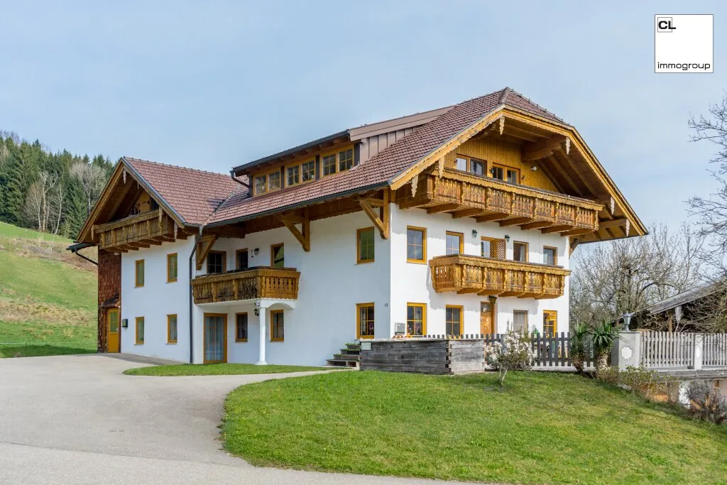 Wohnen in Tiefgraben bei Mondsee - naturnah, exklusiv und mit traumhaftem Ausblick - Ansicht 2