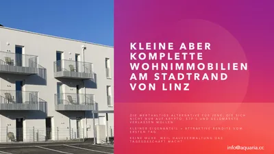 2-Zimmer-Wohnung kaufen in Linz Land – 43 m², € 170.000 – Bild 1 von 13