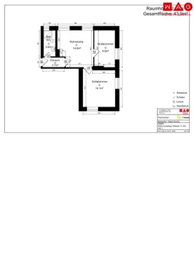 2-Zimmer-Wohnung mieten in Steyr – 44 m², € 404 – Bild 16 von 16