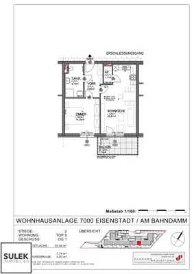 2-Zimmer-Wohnung mieten in Eisenstadt – 55,48 m², € 846 – Bild 17 von 17