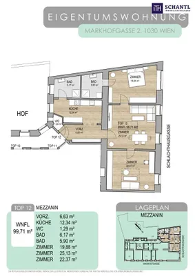 3-Zimmer-Wohnung kaufen in Wien – 100,96 m², € 549.000 – Bild 29 von 29