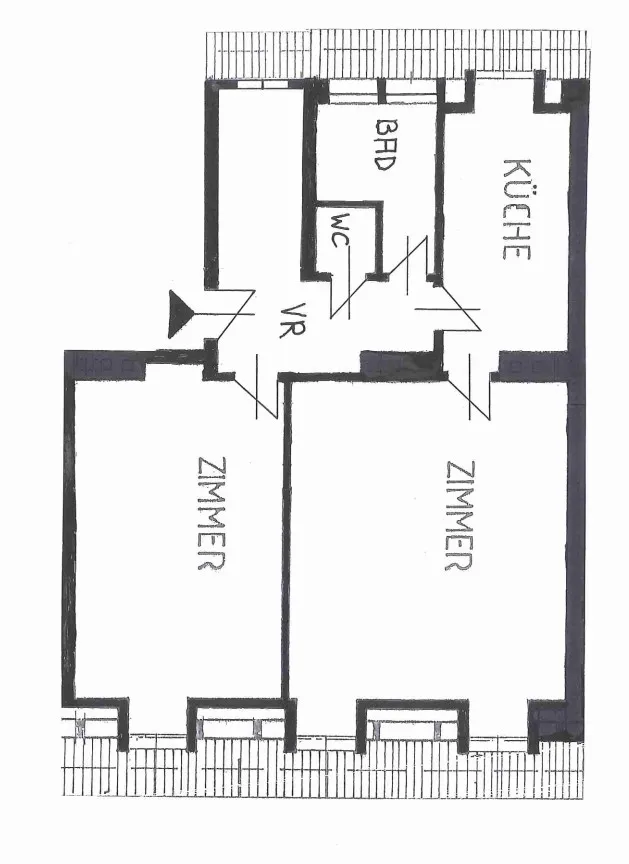 Dachgeschoss-Wohnung - Nähe der Kunst - Universität Graz in 8010 Graz, zu mieten! - Ansicht 2
