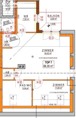 2-Zimmer-Wohnung kaufen in Neunkirchen – 66,3 m², € 149.000 – Bild 10 von 10