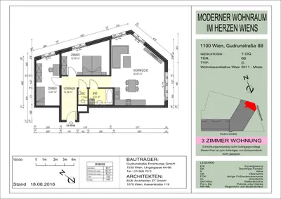 3-Zimmer-Wohnung mieten in Wien – 84,17 m², € 1.348 – Bild 15 von 18