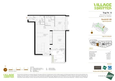 3-Zimmer-Wohnung kaufen in Wien – 71,76 m², € 509.000 – Bild 8 von 8