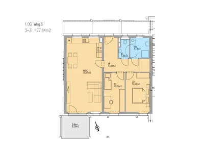 3-Zimmer-Wohnung mieten in Voitsberg – 77,8 m², € 984 – Bild 11 von 11
