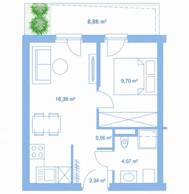 2-Zimmer-Wohnung kaufen in Graz – 33,5 m², € 135.000 – Bild 20 von 20