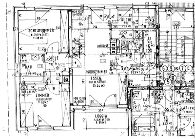 3-Zimmer-Wohnung mieten in Rohrbach – 75,84 m², € 711 – Bild 2 von 5