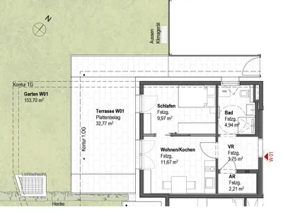 2-Zimmer-Wohnung mieten in Salzburg Stadt – 33 m², € 1.389 – Bild 15 von 15