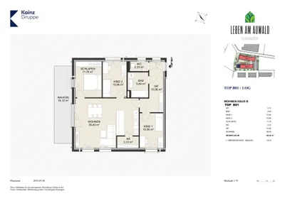 4-Zimmer-Wohnung kaufen in Salzburg-Umgebung – 89,29 m², € 422.000 – Bild 9 von 9