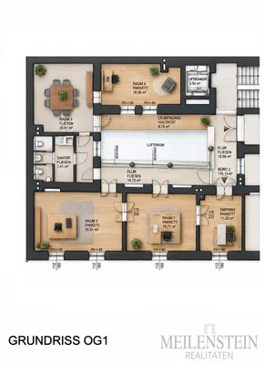 5-Zimmer-Gewerbeimmobilie mieten in Klagenfurt – 116 m², € 2.179 – Bild 10 von 12