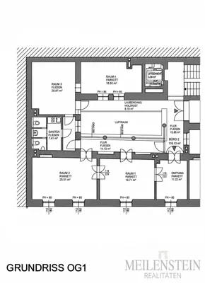 5-Zimmer-Gewerbeimmobilie mieten in Klagenfurt – 116 m², € 2.179 – Bild 11 von 12