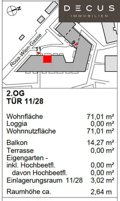 3-Zimmer-Wohnung mieten in Wien – 71 m², € 1.650 – Bild 12 von 12