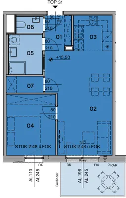 2-Zimmer-Wohnung kaufen in Wien – 51,97 m², € 338.500 – Bild 10 von 11