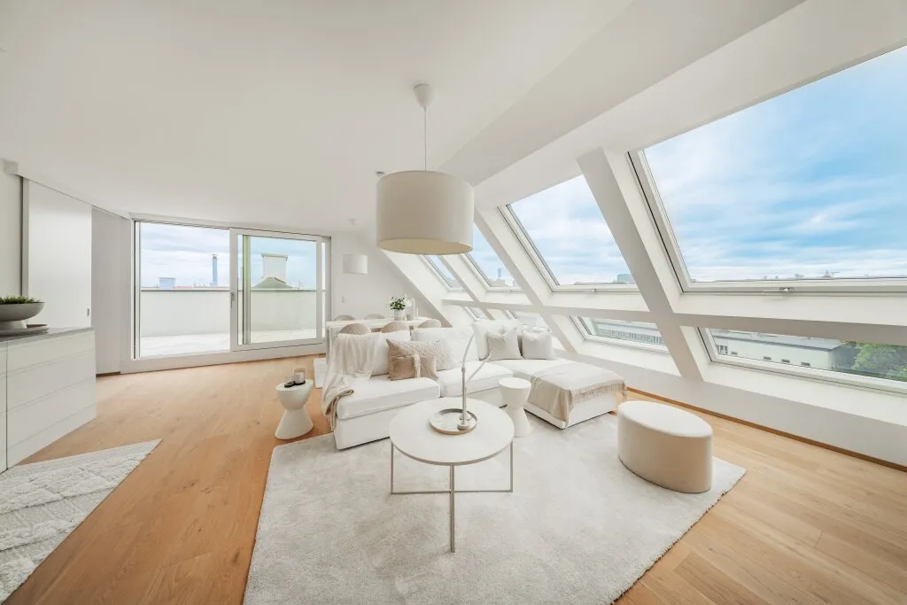 Exklusives Penthouse - Urban & Mittdendrin. Dachterrassentraum in urbaner Lage mit Spitzenanbindung in die Innenstadt - Widok 2