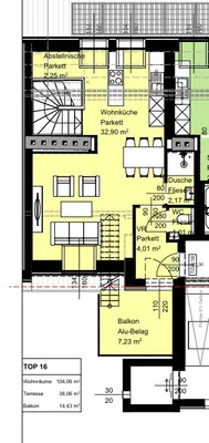 Wohnung mieten in Wien – 108,73 m², € 3.190 – Bild 25 von 26