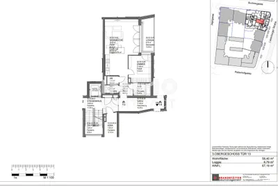 2-Zimmer-Wohnung mieten in Wien – 58,4 m², € 974 – Bild 15 von 15