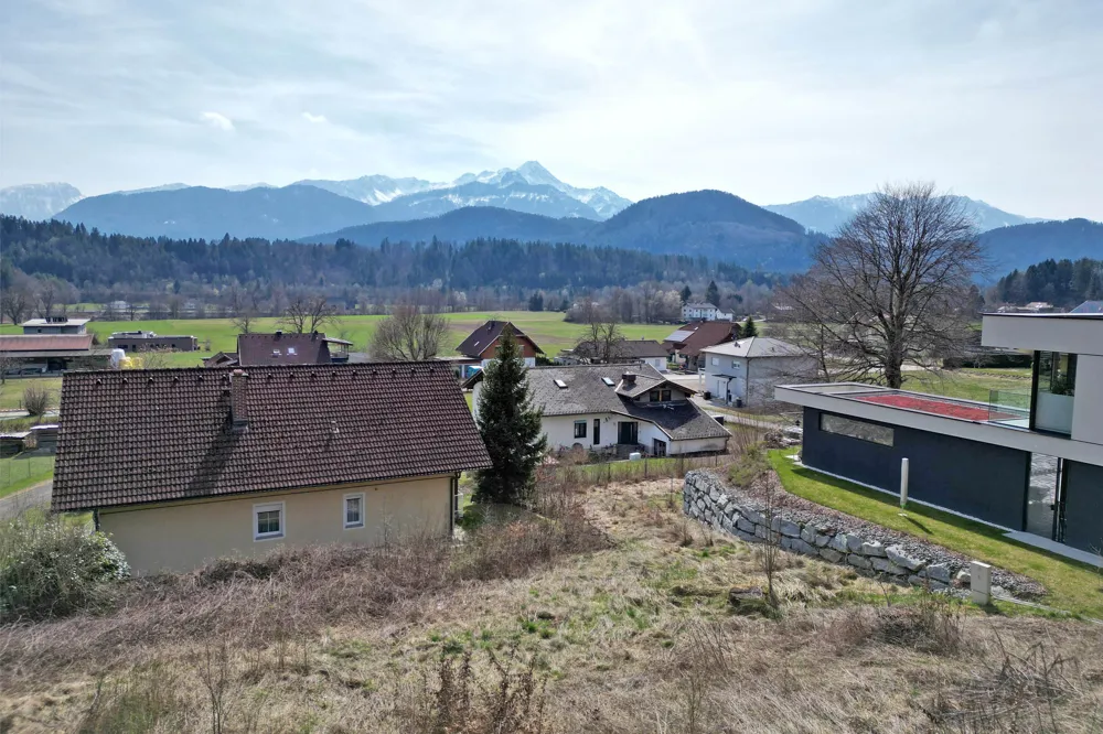 Traumhaftes Baugrundstück in ruhiger Lage von Rosegg - Ansicht 2