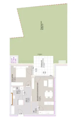 2-Zimmer-Wohnung mieten in Ried im Innkreis – 51 m², € 867 – Bild 10 von 26