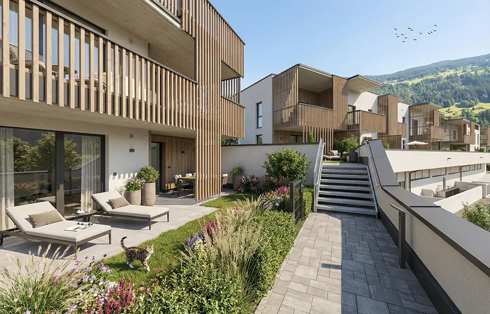 Attraktive 3-Zimmer Wohnung mit Balkon (Top A2.02) – pohled 3