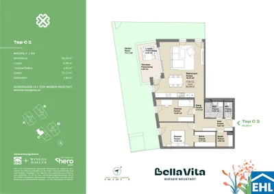 3-Zimmer-Wohnung kaufen in Wiener Neustadt – 93,09 m², € 421.000 – Bild 15 von 15