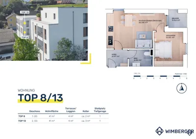 2-Zimmer-Wohnung kaufen in Vöcklabruck – 41 m², € 181.600 – Bild 11 von 11
