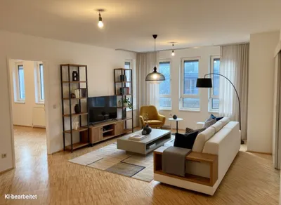 Urbanes Wohnen in Ruhelage - Stilvolle 2-Zimmer-Wohnung mit Innenhofgarten