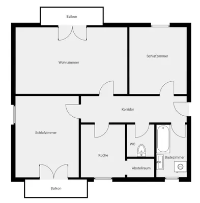 3-Zimmer-Wohnung kaufen in Graz – 81,46 m², € 209.000 – Bild 12 von 12